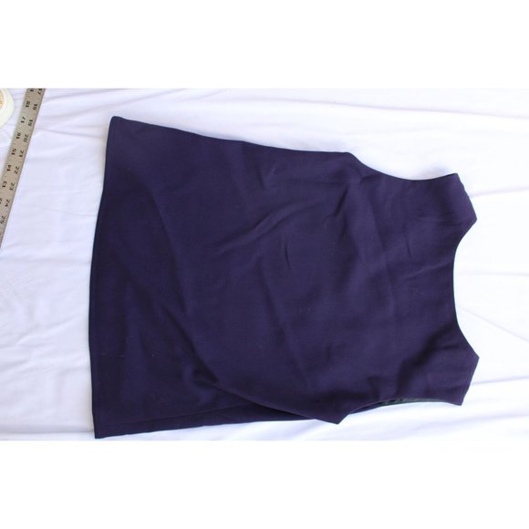 Maria Luisa B Purple Sleeveless Shell Top Size 42 Vintage Italy 88007 Y2K - Picture 5 of 5